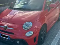 Usata Abarth 595 70th Anniversary 140 CV (102 kW) 2017 Rosso Utilitaria