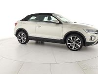 Usata VW T-Roc Cabriolet Style 150 CV (110 kW) 2024 Giallo Cabrio