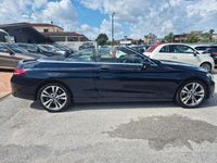 Usata Mercedes C220 169 CV (124 kW) 2017 Blu Cabrio