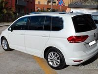 Usata VW Touran Comfortline 110 CV (80 kW) 2016 Bianco Monovolume