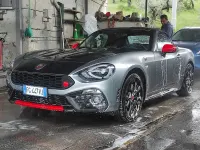 Usata Abarth 124 Spider 170 CV (125 kW) 2017 Grigio Cabrio