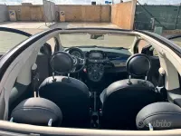 Usata Fiat 500C Lounge 69 CV (50 kW) 2018 Nero Cabrio