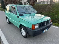 Usata Fiat Panda Young 54 CV (39 kW) 2001 Verde Berlina