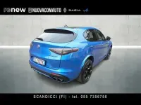 Usata Alfa Romeo Stelvio Quadrifoglio 510 CV (375 kW) 2020 Azzurro SUV