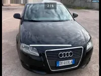 Usata Audi A3 S-Line 140 CV (102 kW) 2009 Nero Utilitaria