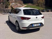 Usata Seat Leon FR 150 CV (110 kW) 2013 Bianco Berlina