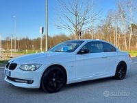Usata BMW 320 Cabriolet 184 CV (135 kW) 2010 Bianco Cabrio