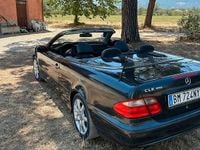 Usata Mercedes CLK200 2001 Blu Cabrio
