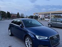 Usata Audi A3 105 CV (77 kW) 2014 Blu Coupé