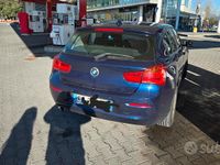 Usata BMW 116 116 CV (85 kW) 2017 Blu Utilitaria