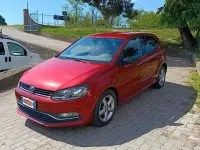 Usata VW Polo 90 CV (66 kW) 2015 Rosso Berlina
