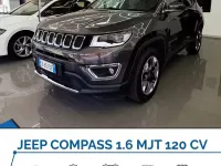 Usata Jeep Compass Limited 120 CV (88 kW) 2018 Grigio SUV