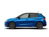 Nuova Skoda Fabia 115 CV (84 kW) 2026 Blu race metallizzato nero tulipano perl Utilitaria
