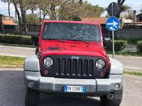 Usata Jeep Wrangler Sport 177 CV (130 kW) 2009 Rosso SUV