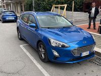 Usata Ford Focus ST-Line 120 CV (88 kW) 2021 Blu Station wagon
