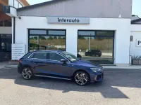Usata Audi A3 150 CV (110 kW) 2022 Blu navarra metallizzato Berlina