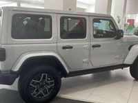 Nuova Jeep Wrangler Unlimited Sahara 272 CV (200 kW) 2025 Argento SUV