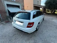 Usata Mercedes C220 170 CV (125 kW) 2011 Bianco Station wagon
