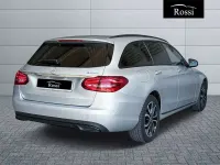 Usata Mercedes C220 194 CV (142 kW) 2019 Grigio chiaro metallizzato Station wagon