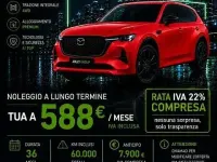 Nuova Mazda CX-60 Homura-Line 200 CV (147 kW) 2026 Rosso SUV