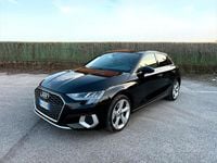 Usata Audi A3 150 CV (110 kW) 2022 Nero Berlina