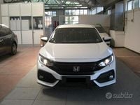 Usata Honda Civic Elegance 129 CV (94 kW) 2018 Bianco Berlina