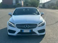 Usata Mercedes C180 AMG Line Premium Plus 156 CV (114 kW) 2017 Bianco Cabrio