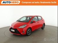 Usata Toyota Yaris Active 69 CV (50 kW) 2018 Rosso Berlina