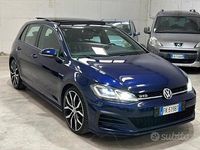 Usata VW Golf VII GTD 183 CV (134 kW) 2017 Blu Berlina