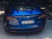 Usata Tesla Model 3 152 kW (208 CV) 2020 Blu Berlina