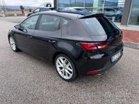 Usata Seat Leon FR 150 CV (110 kW) 2015 Nero Berlina