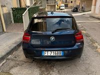 Usata BMW 120 2011 Blu Utilitaria