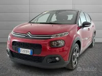 Usata Citroën C3 PureTech 83 CV (61 kW) 2019 Rosso Utilitaria