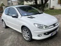 Usata Peugeot 206 GTi 109 CV (80 kW) 2006 Bianco Coupé