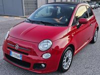 Usata Fiat 500C Sport 69 CV (50 kW) 2013 Rosso Cabrio