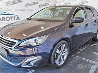 Usata Peugeot 308 SW Allure 120 CV (88 kW) 2017 Blu Station wagon