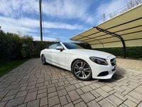 Usata Mercedes C220 170 CV (125 kW) 2018 Bianco Cabrio