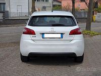 Usata Peugeot 308 Active 110 CV (80 kW) 2015 Bianco Berlina