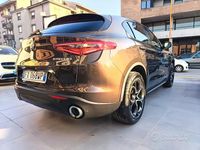 Usata Alfa Romeo Stelvio 210 CV (154 kW) 2019 Marrone SUV