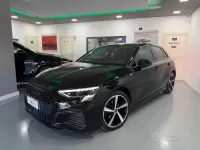 Usata Audi A3 S-Line 150 CV (110 kW) 2023 Nero Berlina