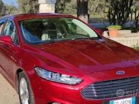 Usata Ford Mondeo 150 CV (110 kW) 2016 Rosso Berlina