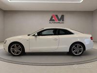 Usata Audi A5 S-Line 177 CV (130 kW) 2014 Bianco Coupé