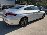 Usata Mercedes C200 Premium Plus 160 CV (117 kW) 2021 Grigio Coupé