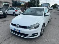 Usata VW Golf VII 105 CV (77 kW) 2013 Bianco Berlina