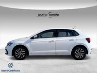 Usata VW Polo Life 80 CV (58 kW) 2023 Bianco Utilitaria