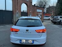 Usata Seat Leon 110 CV (80 kW) 2016 Bianco Station wagon
