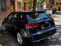 Usata Audi A3 116 CV (85 kW) 2019 Blu Berlina