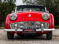 Usata Triumph TR3 101 CV (74 kW) 1960 Signal red Cabrio