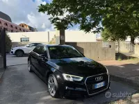 Usata Audi A3 S-Line 116 CV (85 kW) 2019 Nero Berlina