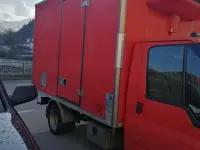 Usata Ford Transit 131 CV (96 kW) 2002 Rosso Furgone